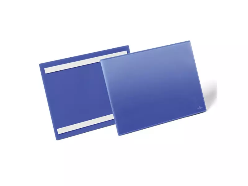 A4 document holder landscape self-adhesive blue