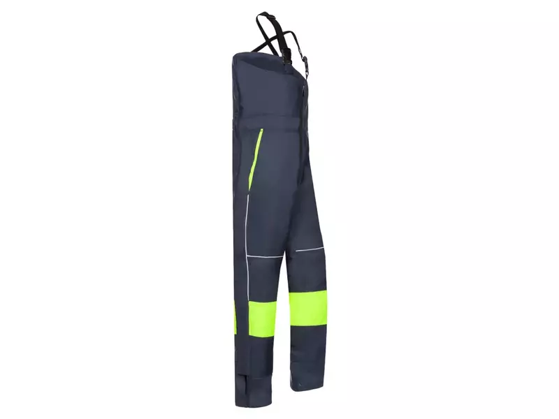 Sioen Arbus 5238A2PM1 diepvriesbroek fluo geel/marine maat 3XL