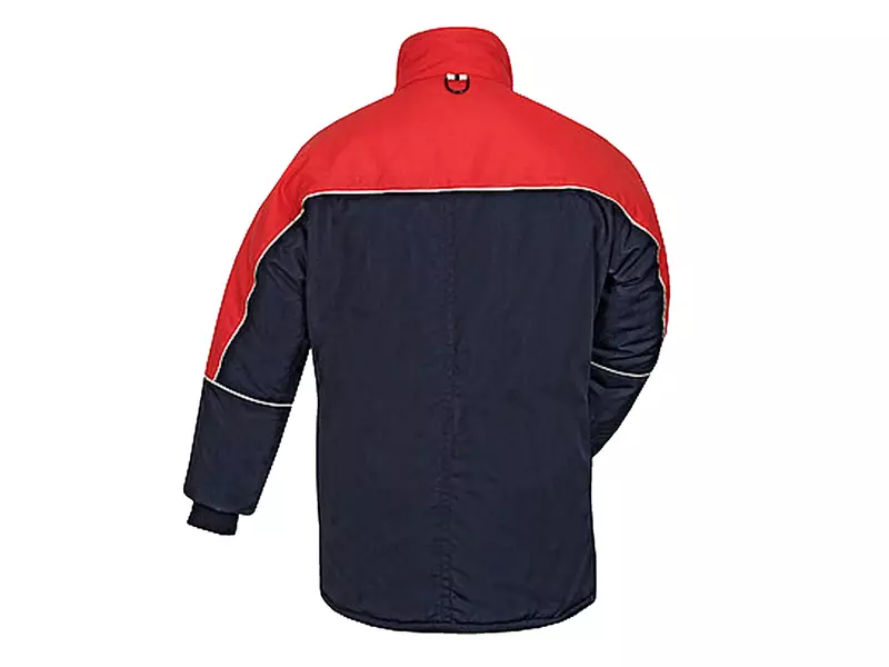 Diepvriesjas man Tempex Comfort marineblauw/rood maat 62/64