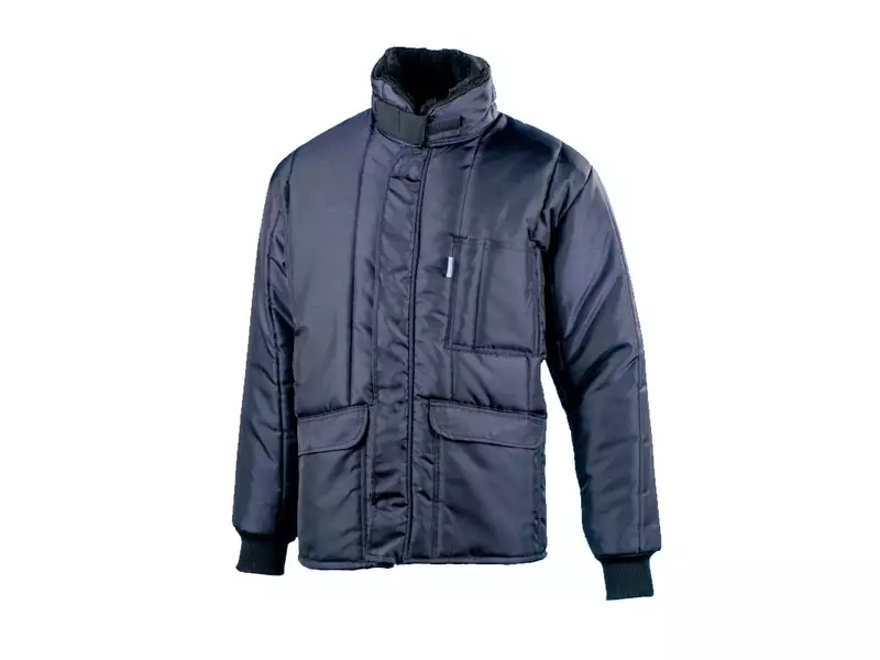 Short blue freezer jacket size XL