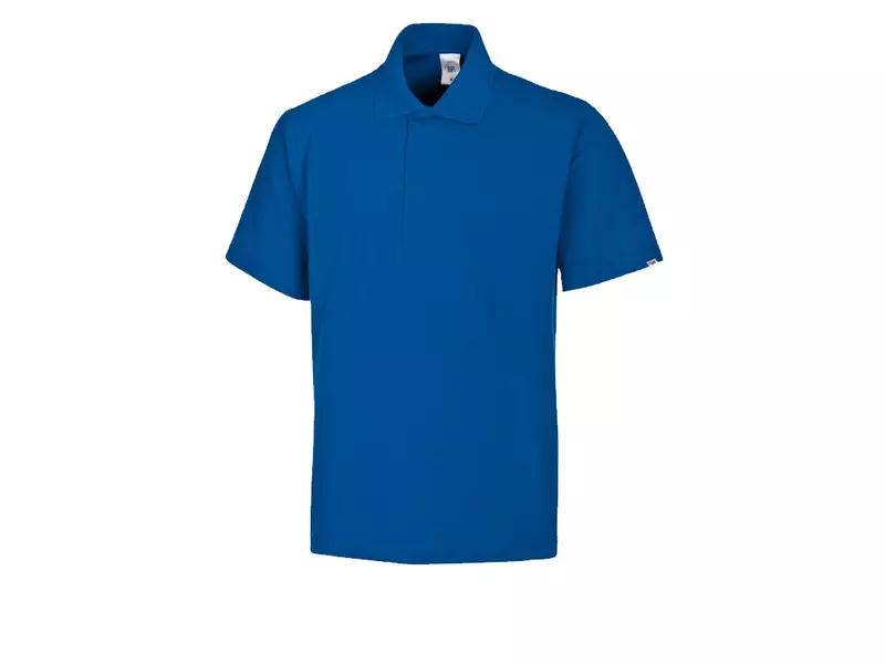 Polo unisex BP 1625 181 13 koningsblauw maat L