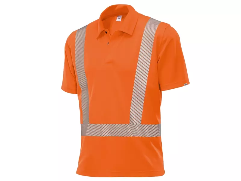 Polo haute visibilité orange fluorescent BP 2132-260-85, taille M