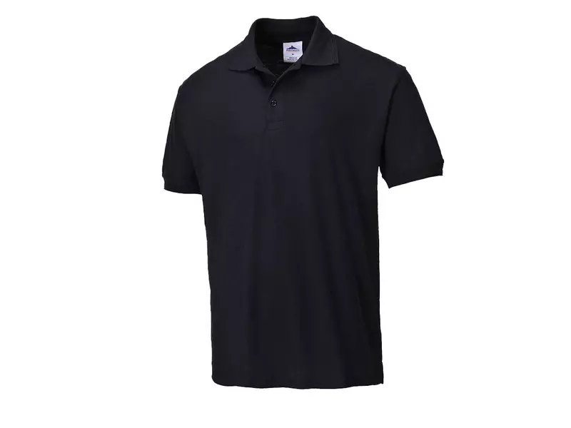 Polo Portwest B210 noir taille S