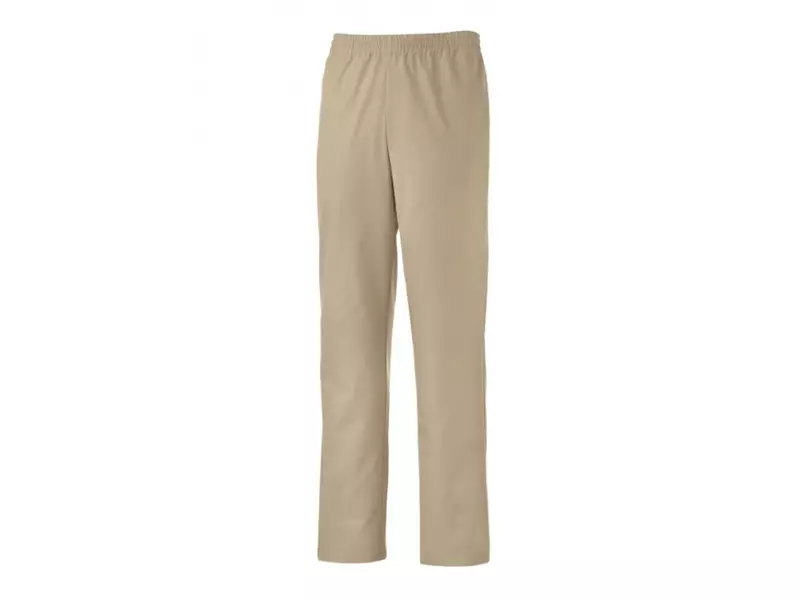 Pantalon unisexe élastiqué BP 1645 400 47 écru taille M