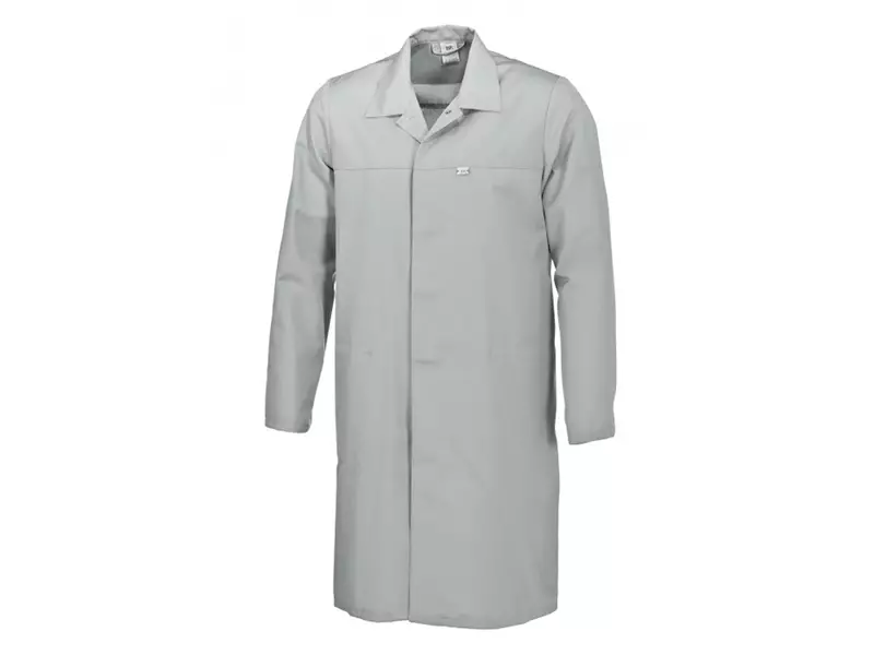 Veste longue unisexe BP 1673 500 51 gris clair taille 2XL