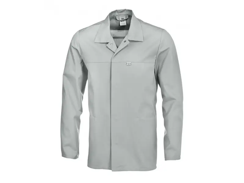 Food jacket short unisex BP 1670-500-51 light grey size Sn