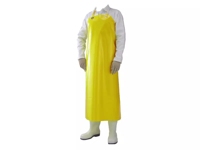 Tablier Manulatex Delta PU 300 µm 90 x 115 cm jaune