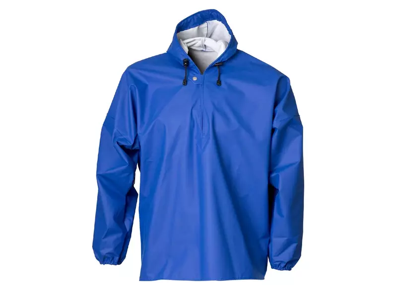 Veste imperméable Elka en PU/nylon bleuet, taille S