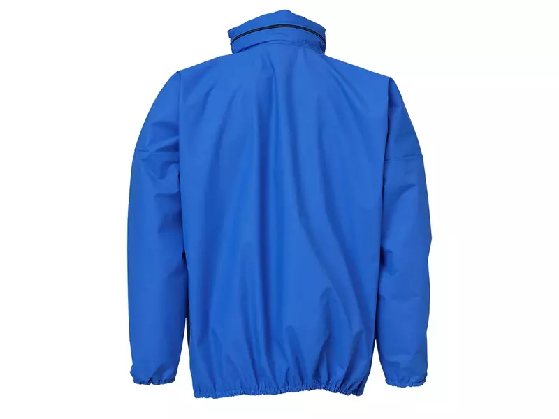 Veste imperméable à capuche Elka Pro Jacket en nylon PU bleuet, taille 3XL