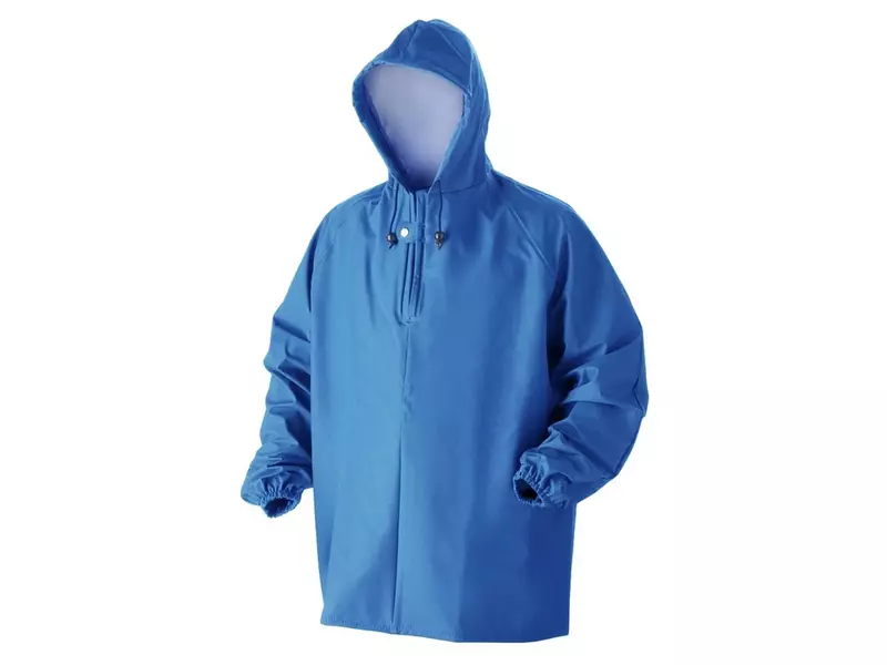 Spuitjas anorak Perth P12/PU 185 g aquablauw maat 2XL