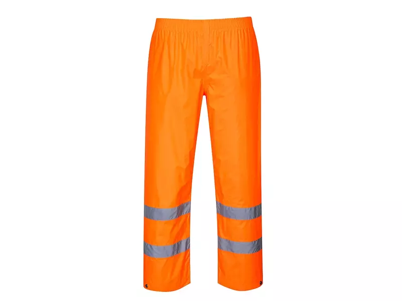 Portwest H441 Hi-Vis rain trousers fluorescent orange size S