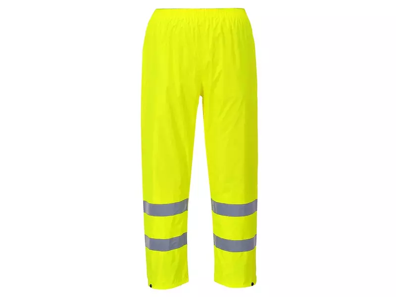 Portwest H441 Hi-Vis fluorescent yellow rain trousers size 2XL