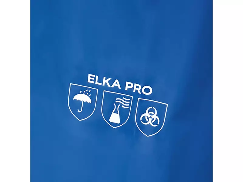 Elka Pro hooded spray suit nylon PU cornflower blue size 3XL