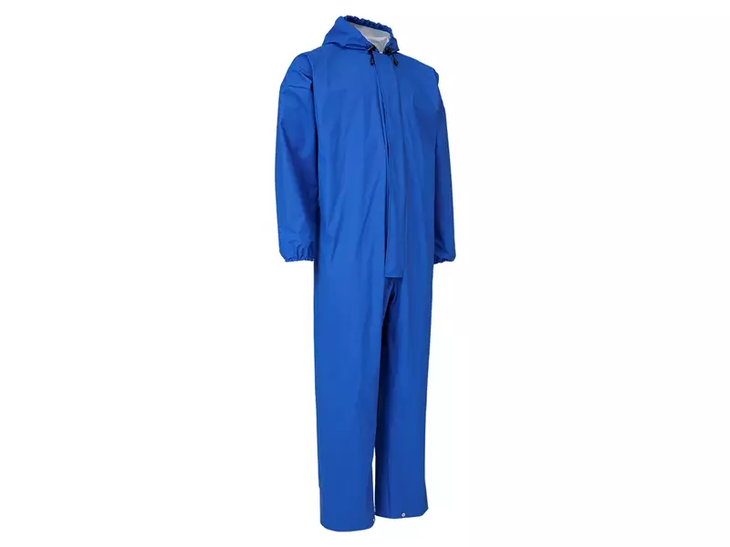 Elka Pro hooded spray suit nylon PU cornflower blue size 3XL