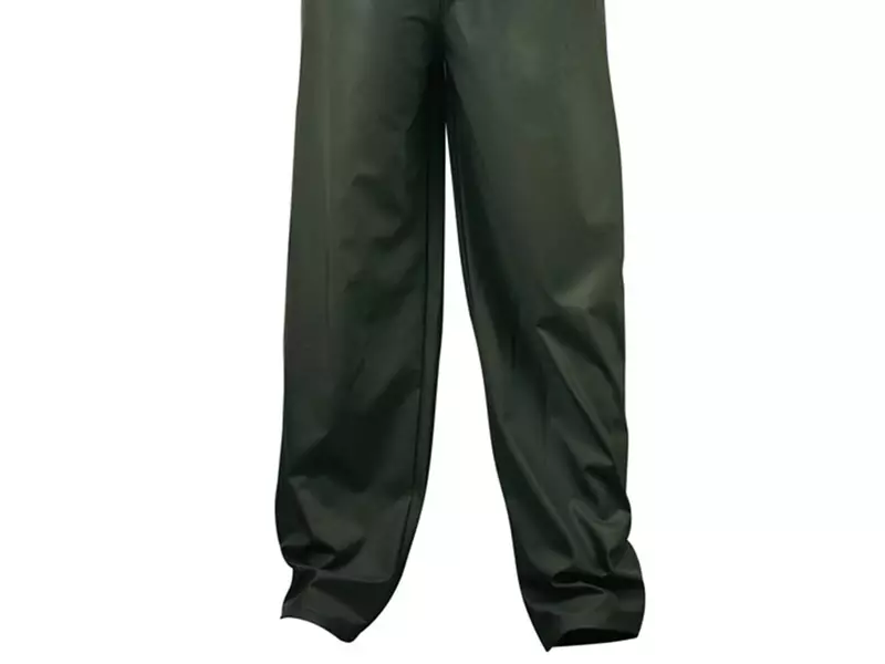 PU spray coverall olive green size XL