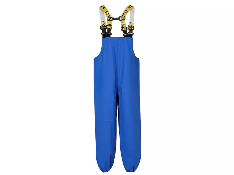 Combinaison Elka Pro Bib & Brace American, imperméable, en nylon renforcé PU, bleuet, taille XL