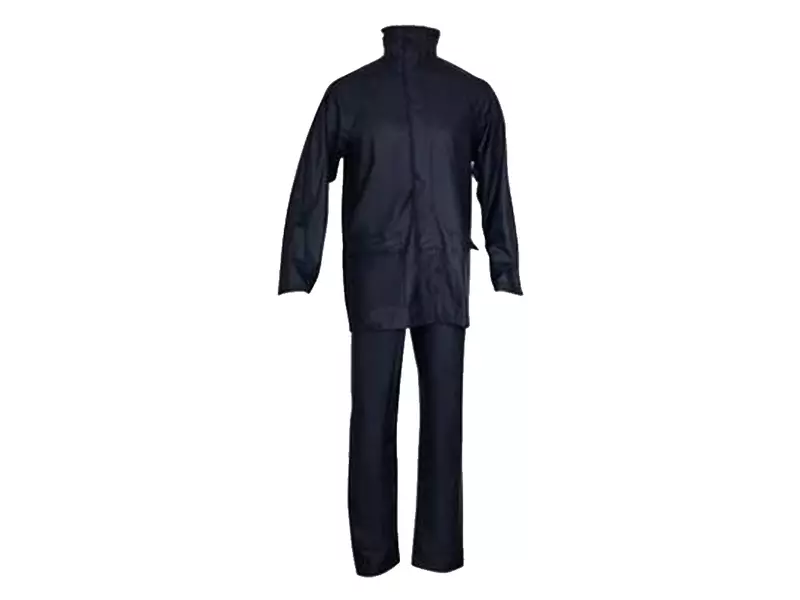 Combinaison de pluie à capuche OXXA Waldo 5100 bleu marine taille M