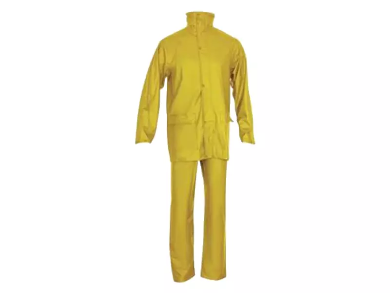 OXXA Waldo 5100 regenpak met capuchon geel maat S