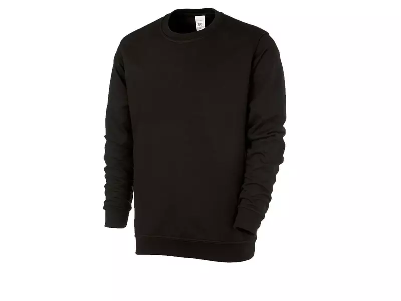 Sweatshirt unisex BP 1623 193 32 zwart maat 2XL