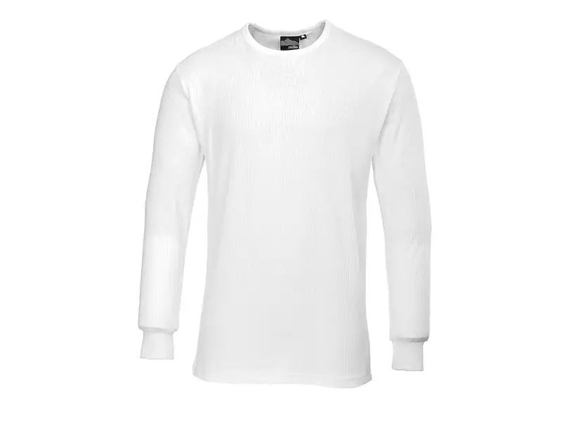 Portwest B123 Thermal T-Shirt long sleeves white size L