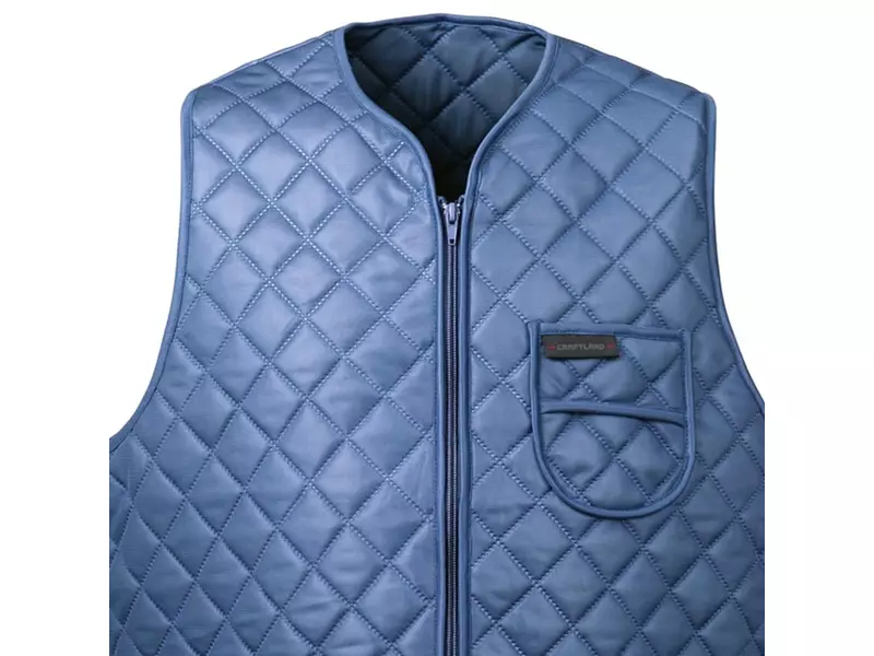 Thermo vest marineblauw maat 2XL