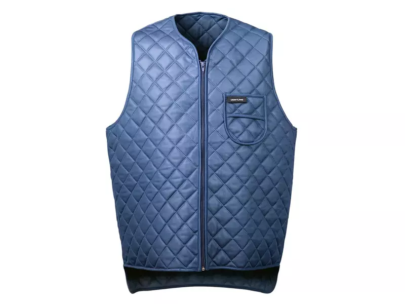 Thermo vest marineblauw maat 2XL