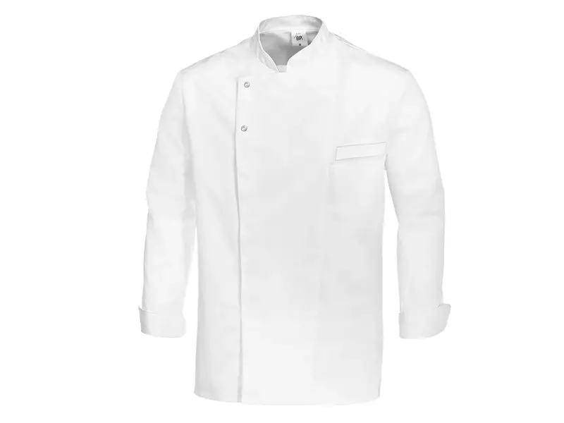 Veste de chef à manches longues, taille M, référence BP 1547-400-21