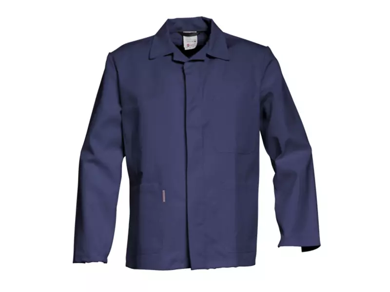 HaVeP 3021 short model lab coat navy blue size 48