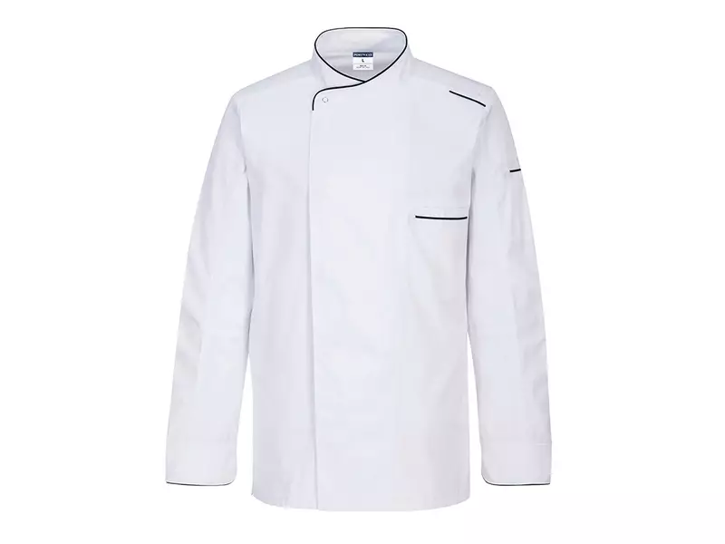 Portwest C835 koksbuis lange mouw wit maat 3XL