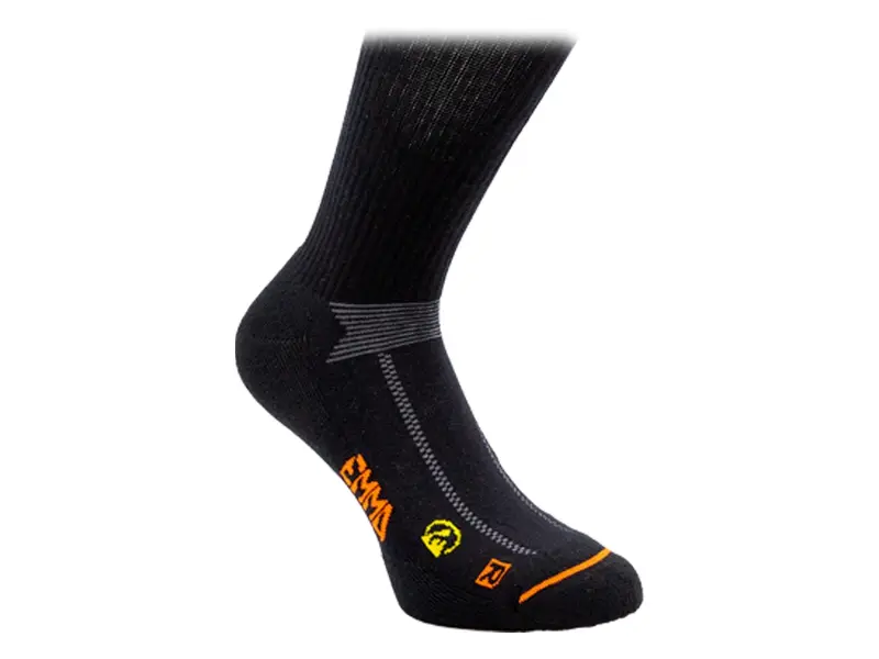 Emma Hydro-Dry socks working sustainable black/grey size 43-46