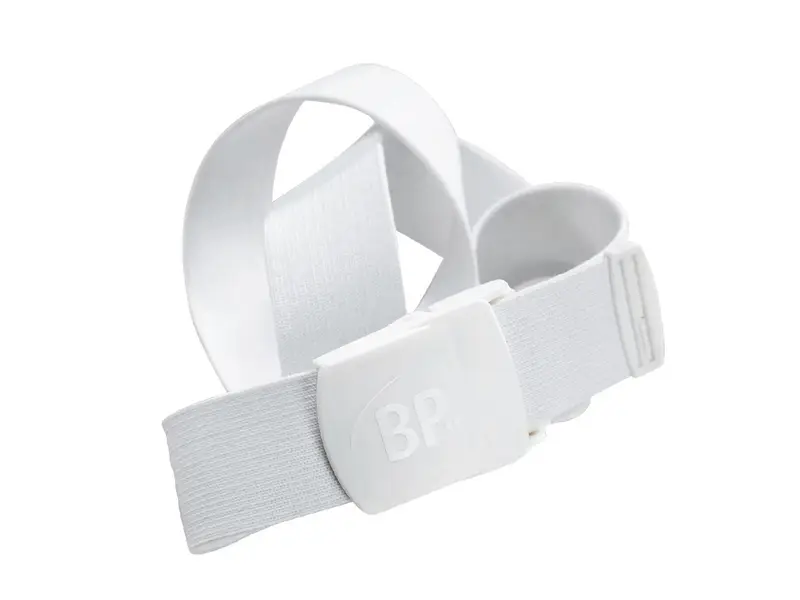 BP 1080-002-21 riem elastisch materiaal taille wit 130 cm