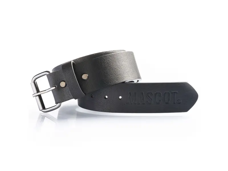 Mascot Congo 50081-990-09-140 black leather belt 140 cm