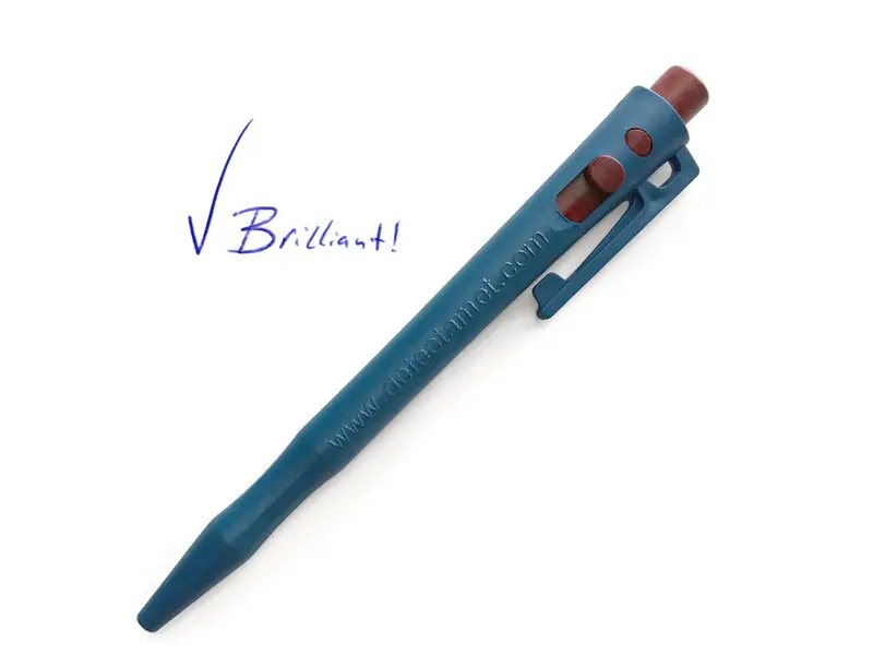 Cryo pen HD met clip behuizing blauw inkt blauw