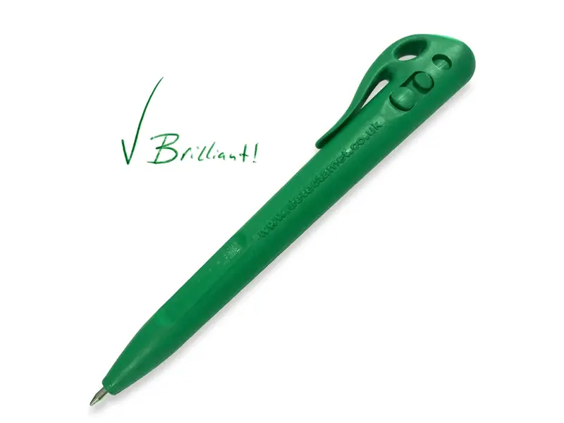 Detectamet Elephant Tufftip pen detecteerbaar met clip groen