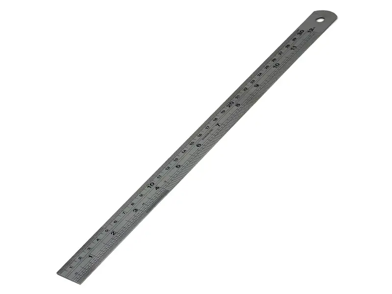 Detectamet ruler detectable stainless steel 30 cm