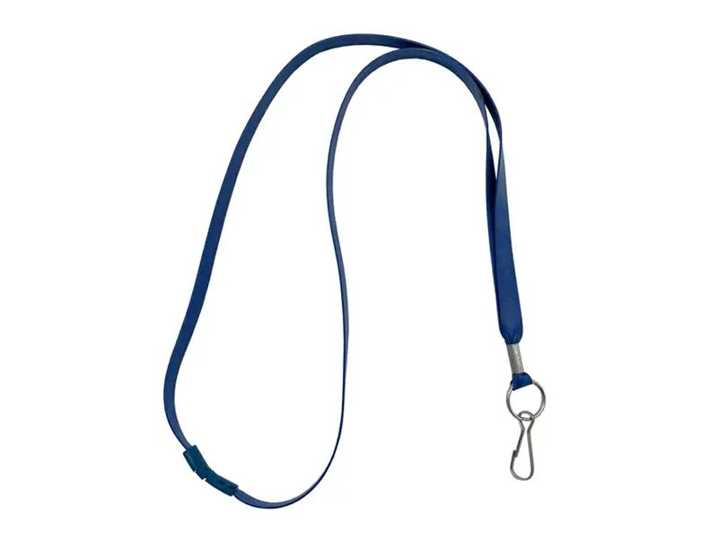 Detectamet keycord detecteerbaar 480 mm blauw