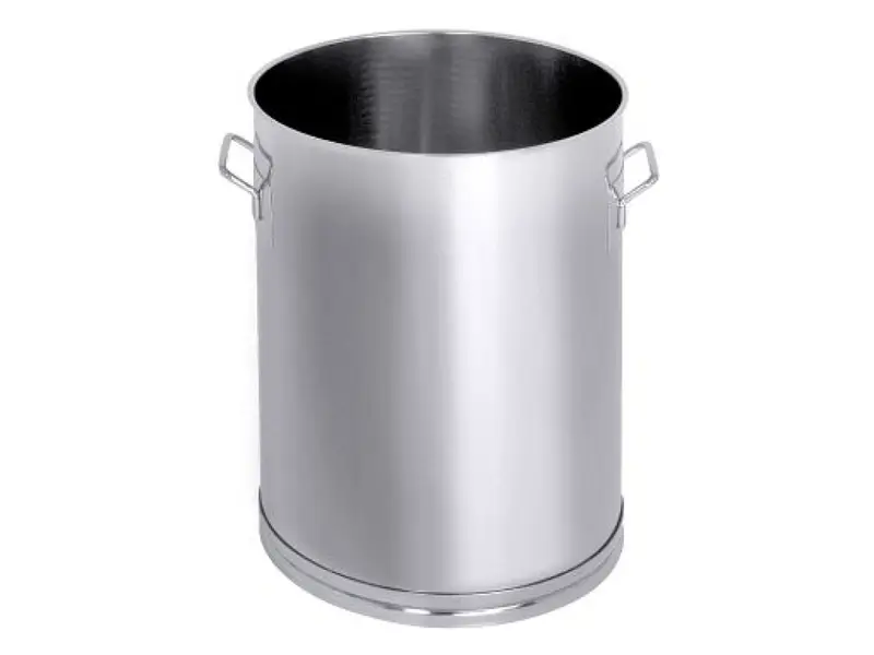 Multifunctionele container RVS 18/10 ø30x39,5 cm 25 liter