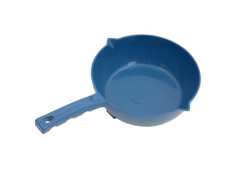 Ronde handschep detecteerbaar 1,5 l blauw