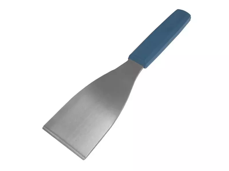 Detectamet hand scraper detectable stainless steel blade 50 mm blue