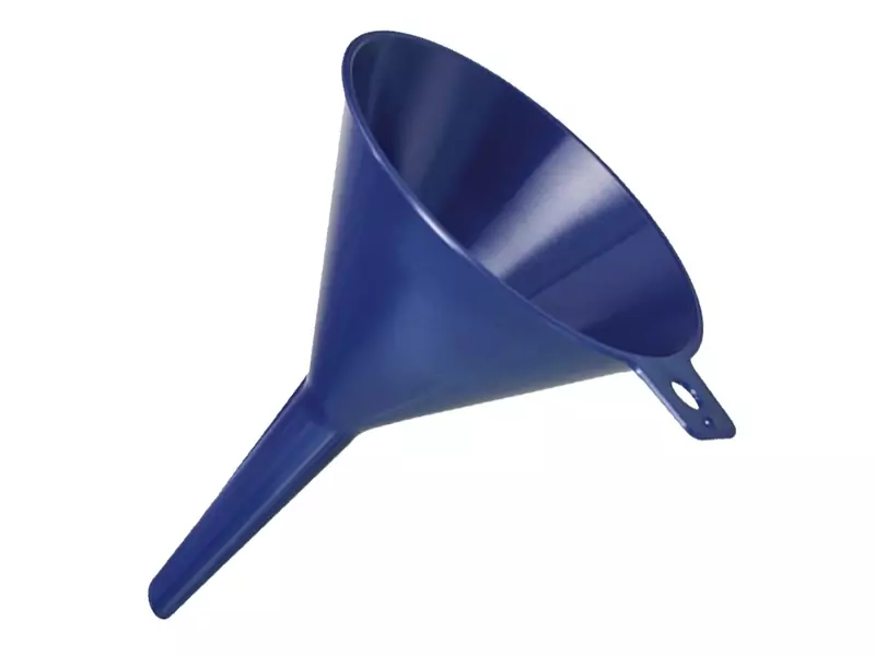 Bürkle funnel detectable sterile 100 mm - 10 mm blue