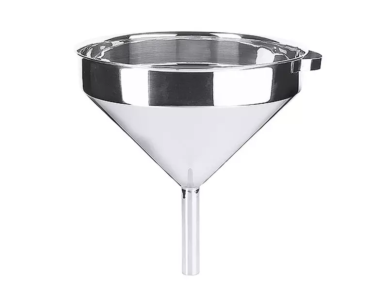Trechter met ophangoog RVS 18/10 ø40 cm - ø4 cm 15 l