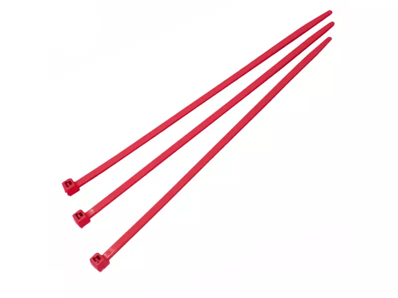 Bundelband detecteerbaar PA66MP+ 301x4,8 mm rood