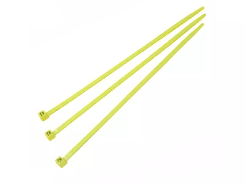Detectable cable tie PA66MP+ 301x4.8 mm yellow
