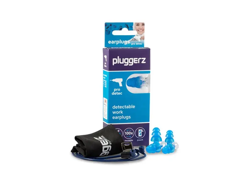 Bouchons d'oreille Pluggerz Pro Detec Uni Fit avec cordon