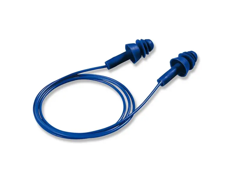 Uvex Whisper+ Detec earplugs detectable with cord