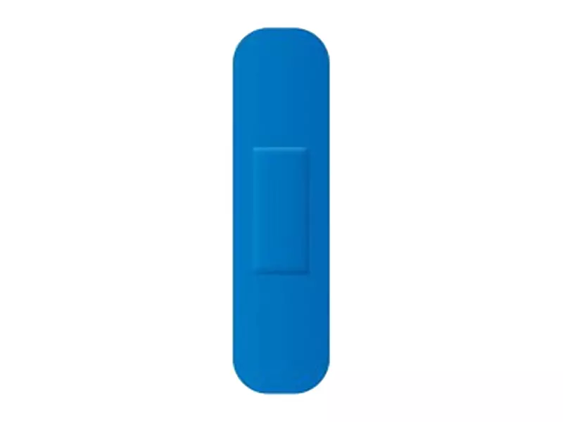 Pansements bleus détectables universels Detectaplast 8140, 19 x 72 mm