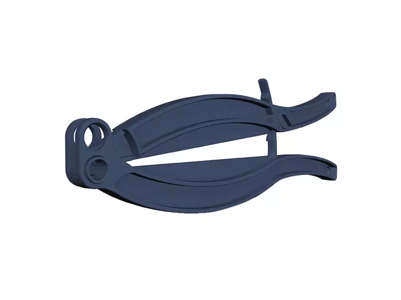 Bouchon de sac WeLoc Gripper POM 100 FD détectable, longueur de joint 100 mm, bleu