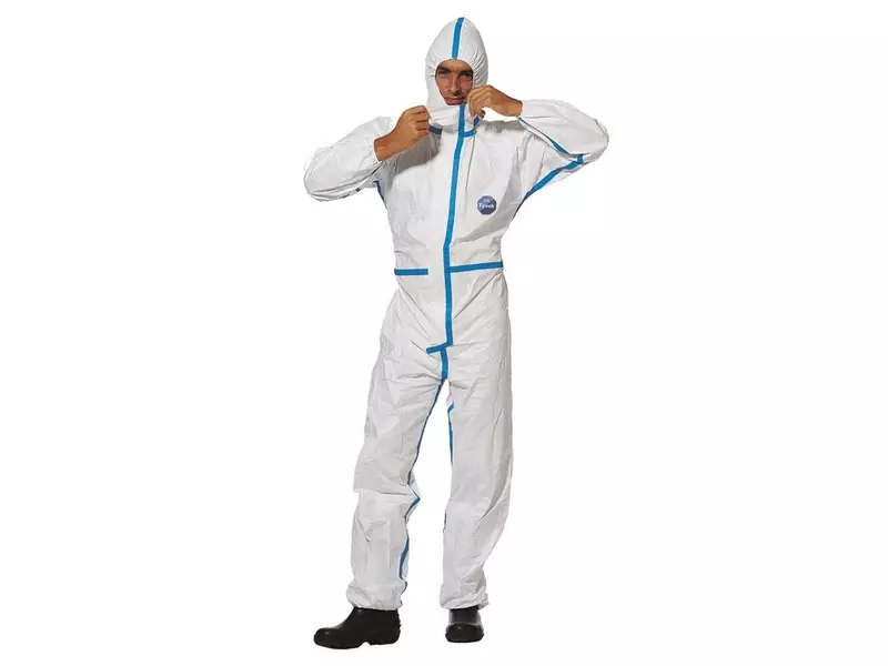 Combinaison jetable DuPont Tyvek Classic Plus blanche taille M