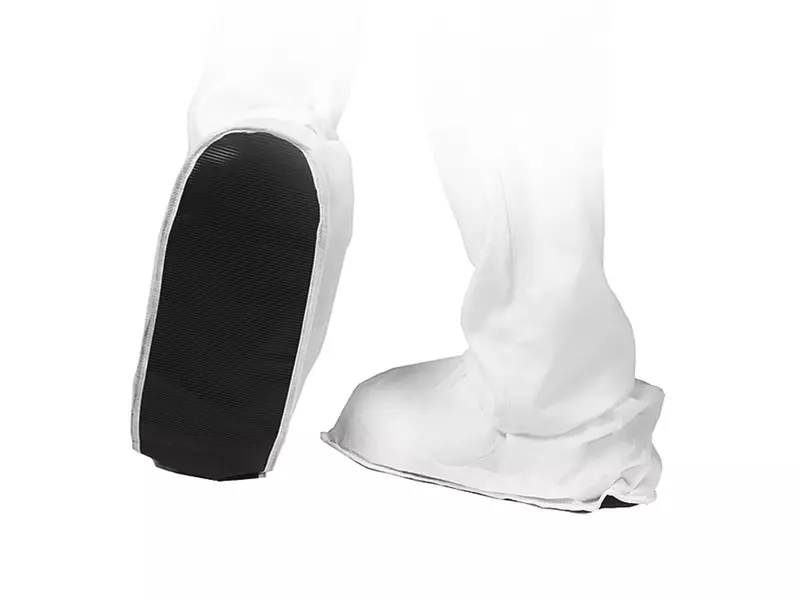 Surchaussure jetable Hycare ESD en polypropylène 350 µm avec semelle antidérapante