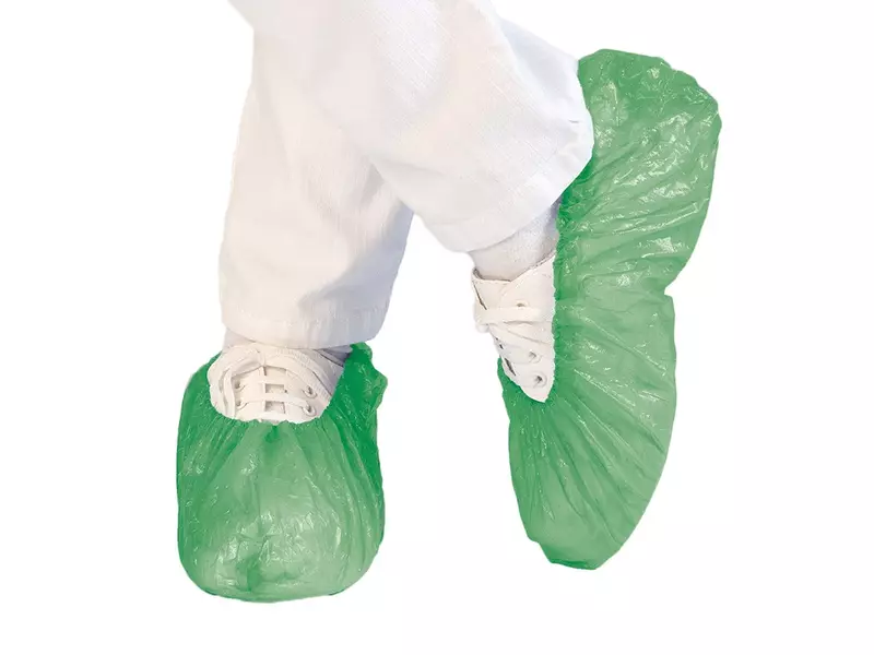 Surchaussure jetable 60 µm pour distributeur CPE 47 cm vert